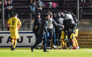 Arezzo-Ascoli 1-1: al bianconero Corazza risponde Pattarello all’85°